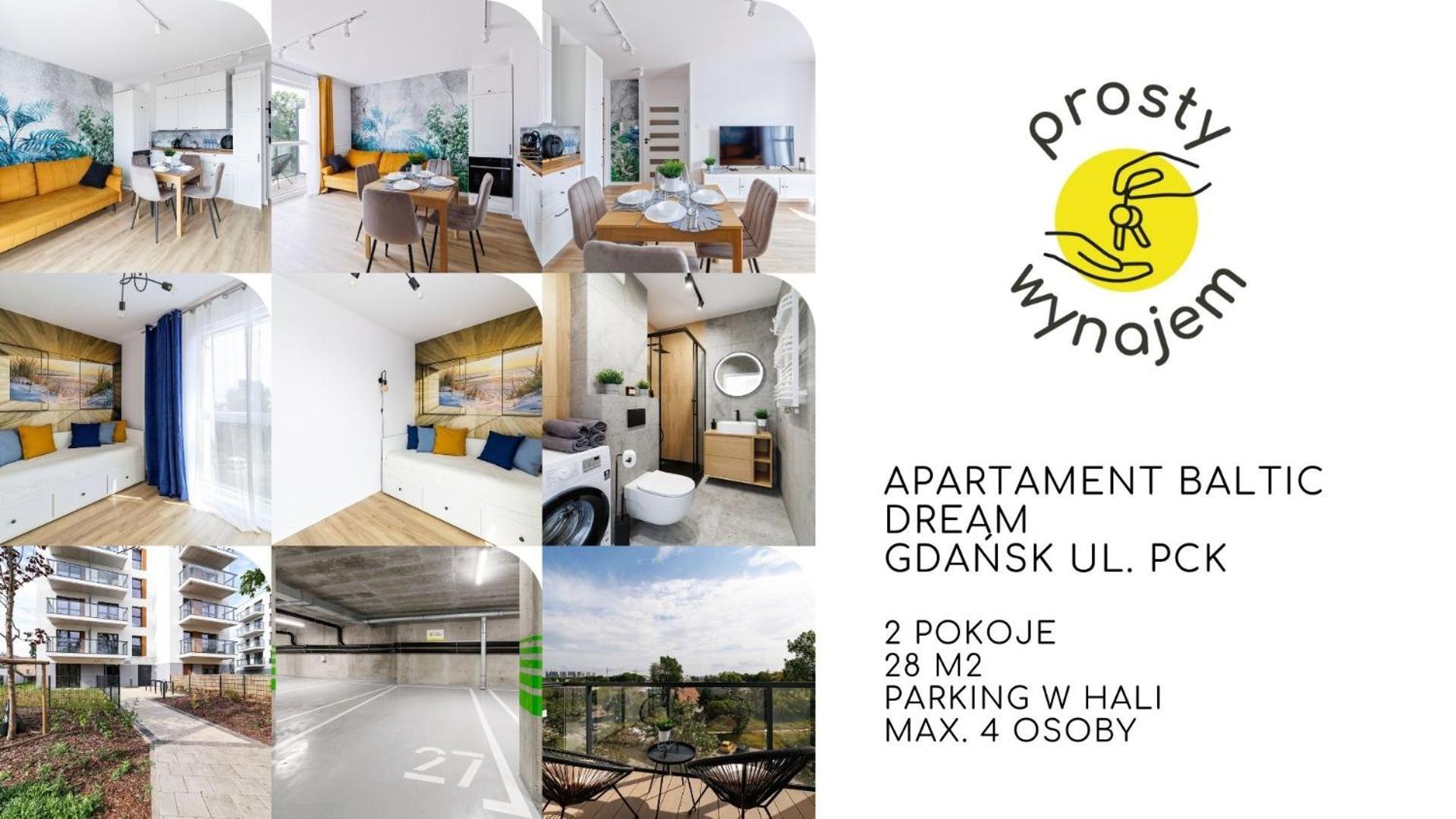 Apartament Baltic Dream Prostywynajem Gdansk Brzezno Exterior photo
